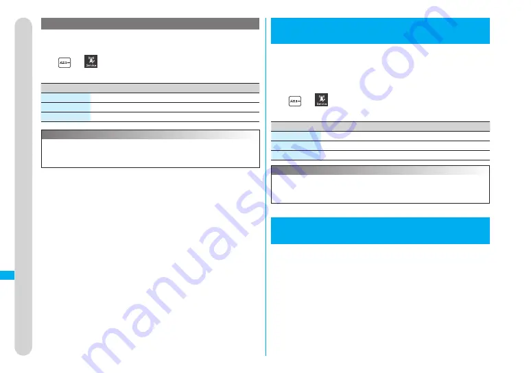 Docomo FOMA P704IU User Manual Download Page 372