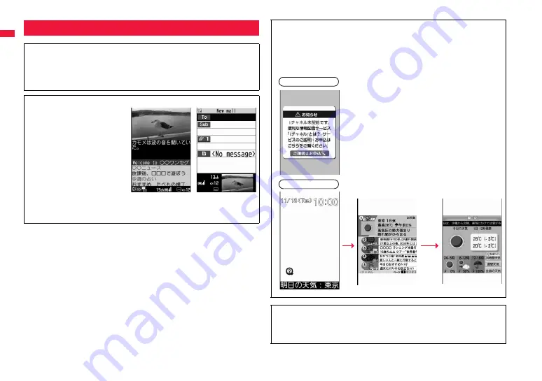 Docomo FOMA P706ie Instruction Manual Download Page 12