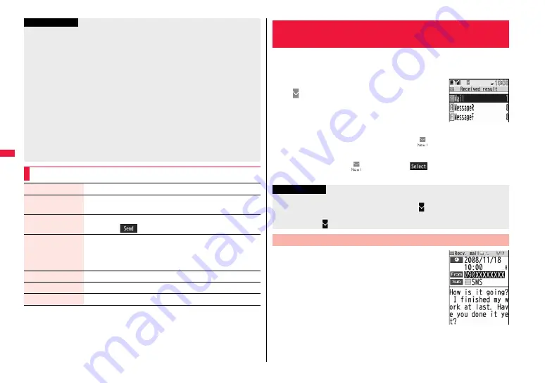 Docomo FOMA P706ie Instruction Manual Download Page 228