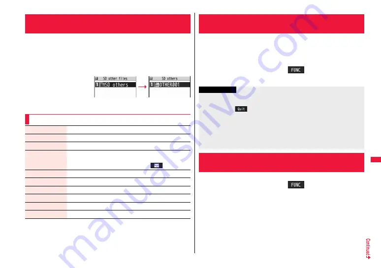 Docomo FOMA P706ie Instruction Manual Download Page 323