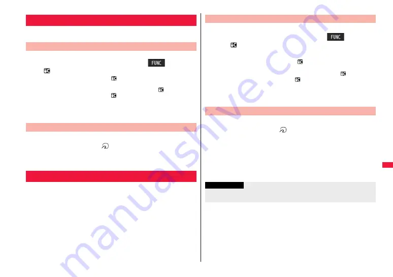 Docomo FOMA P706ie Instruction Manual Download Page 333