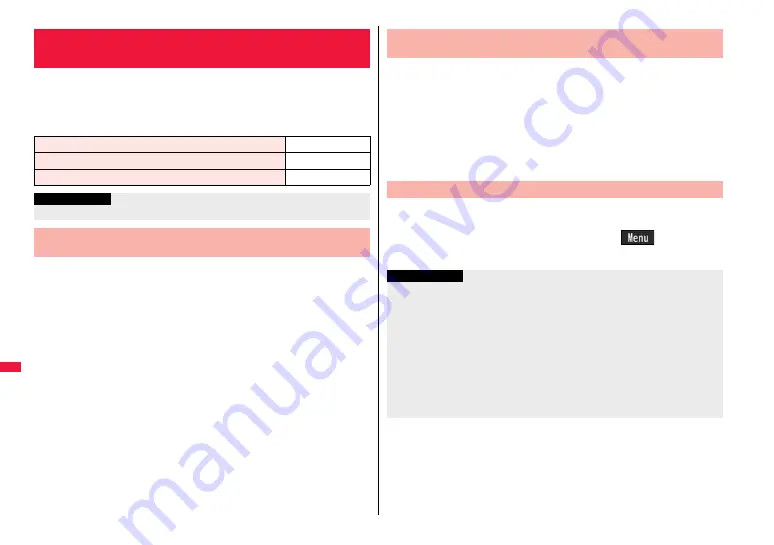 Docomo FOMA P706ie Instruction Manual Download Page 358