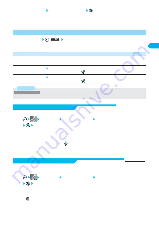 Docomo FOMA P901iS Manual Download Page 91