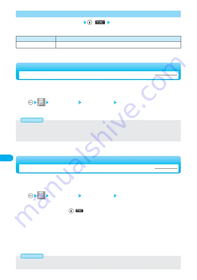 Docomo FOMA P901iS Manual Download Page 340