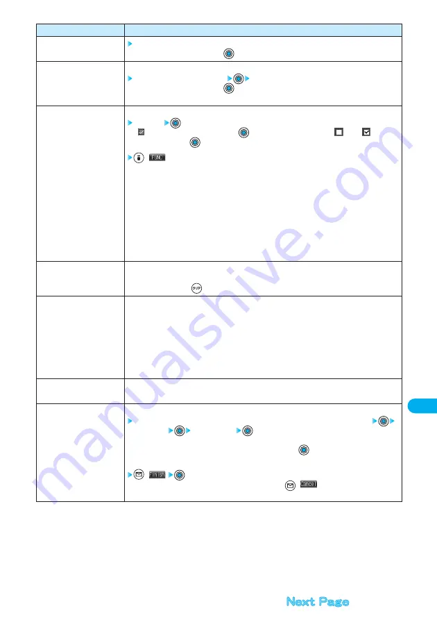 Docomo FOMA P901iS Manual Download Page 353