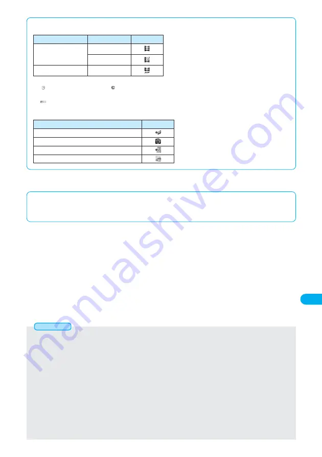 Docomo FOMA P901iS Manual Download Page 371