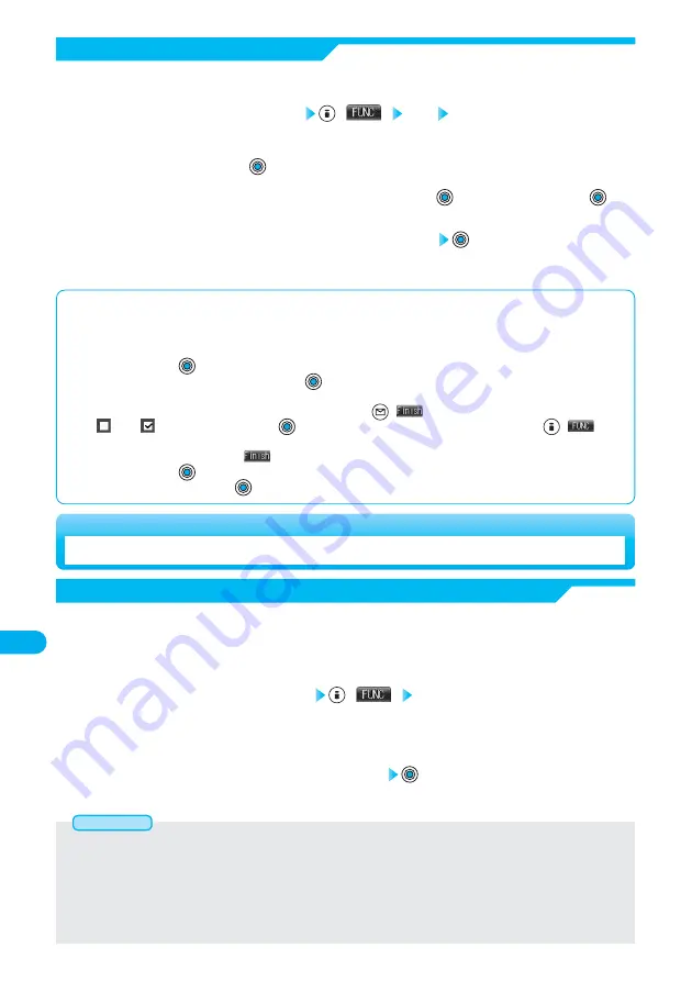 Docomo FOMA P901iS Manual Download Page 420