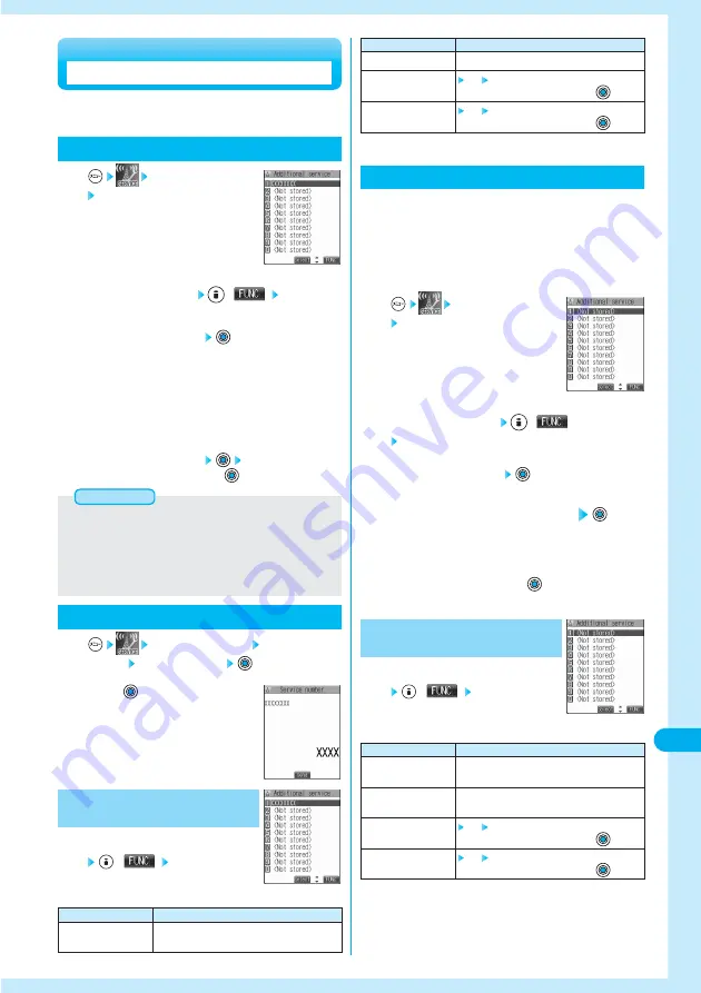 Docomo FOMA P901iS Manual Download Page 467