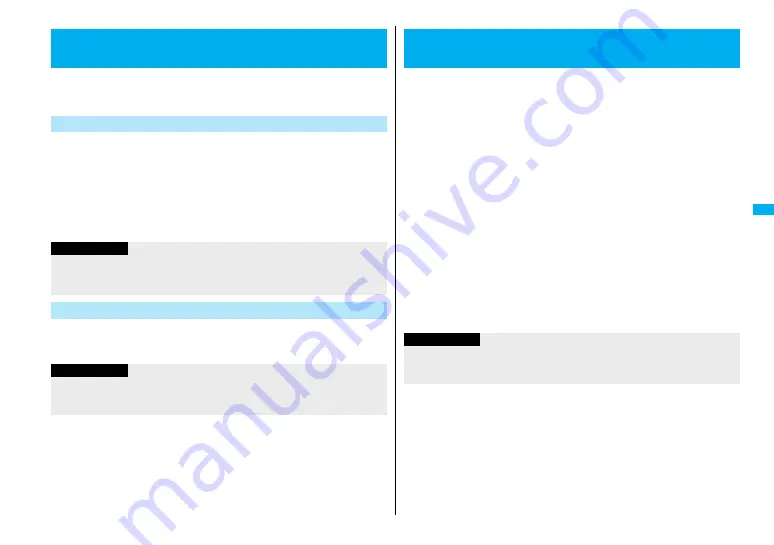 Docomo FOMA P905ITV Instruction Manual Download Page 171