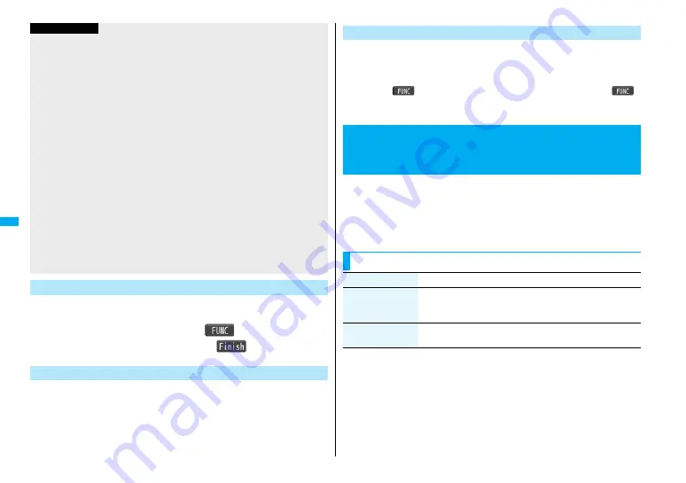 Docomo FOMA P905ITV Instruction Manual Download Page 254