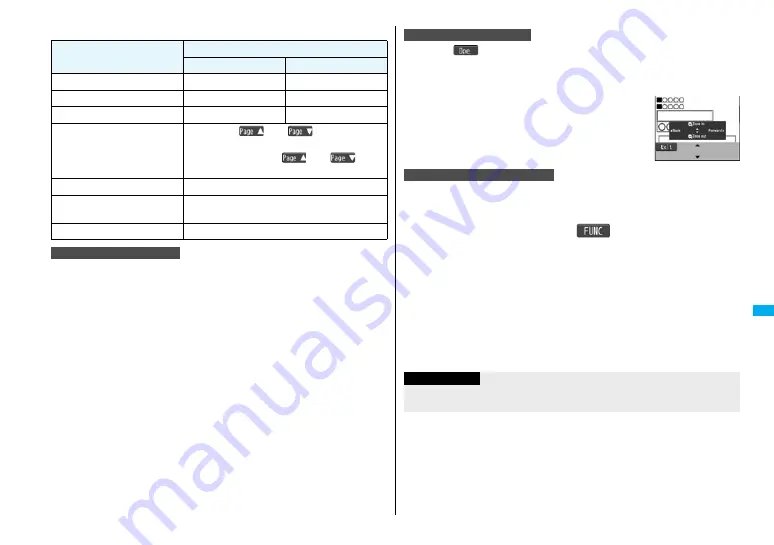 Docomo FOMA P905ITV Instruction Manual Download Page 289