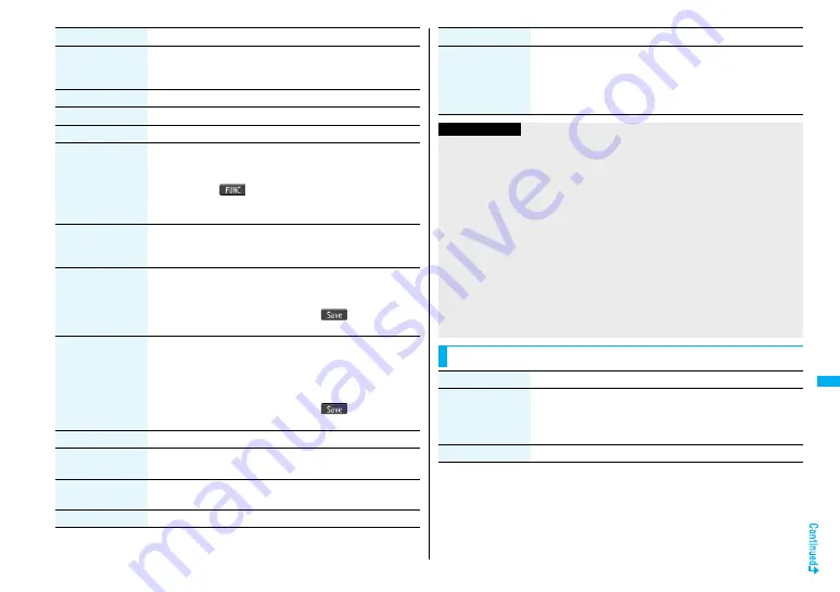 Docomo FOMA P905ITV Instruction Manual Download Page 371