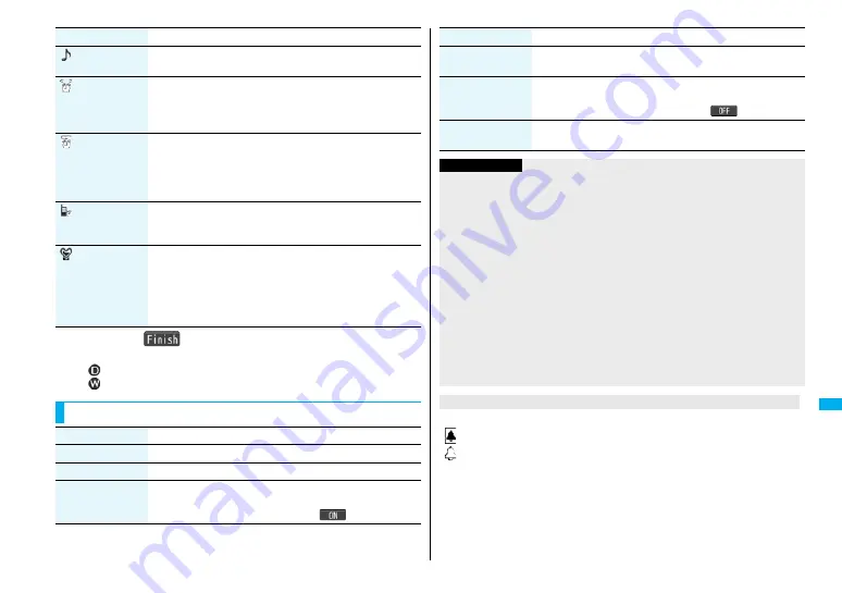 Docomo FOMA P905ITV Instruction Manual Download Page 381