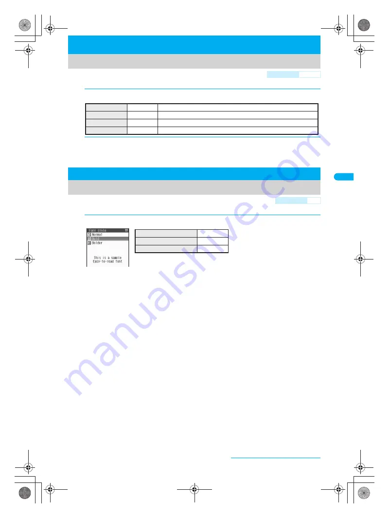 Docomo FOMA SH903i Manual Download Page 145