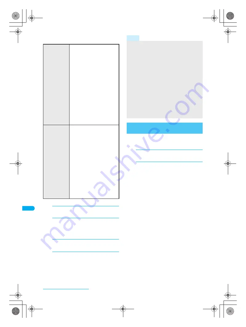 Docomo FOMA SH903i Manual Download Page 388