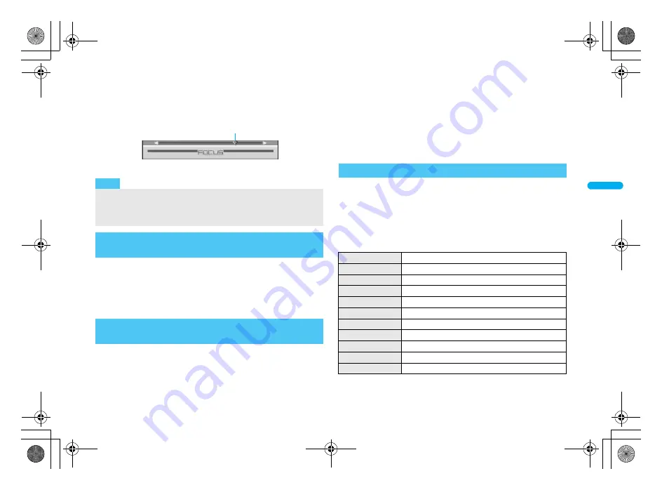 Docomo FOMA SH906i Instruction Manual Download Page 161