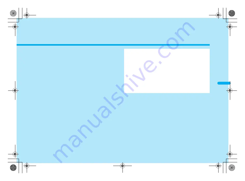 Docomo FOMA SH906i Instruction Manual Download Page 231