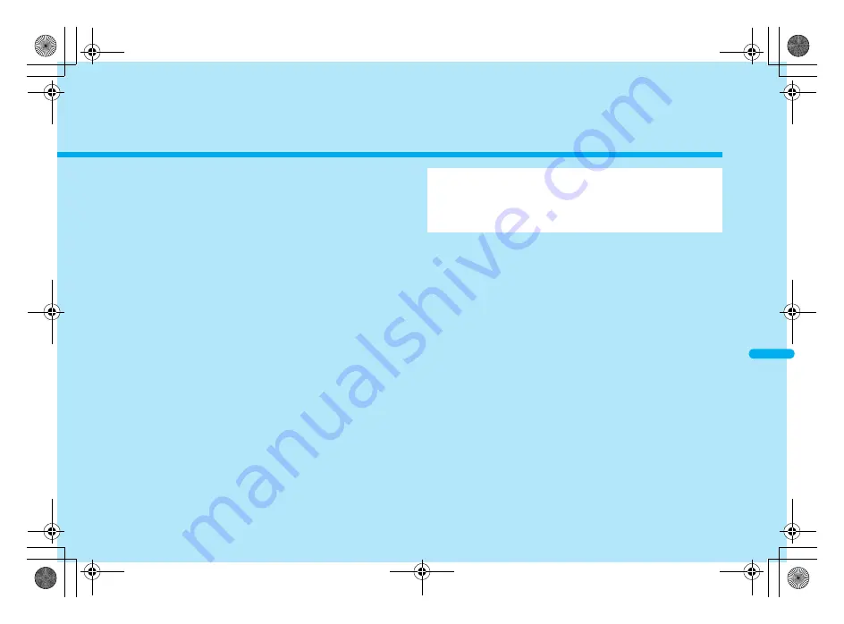 Docomo FOMA SH906i Instruction Manual Download Page 303