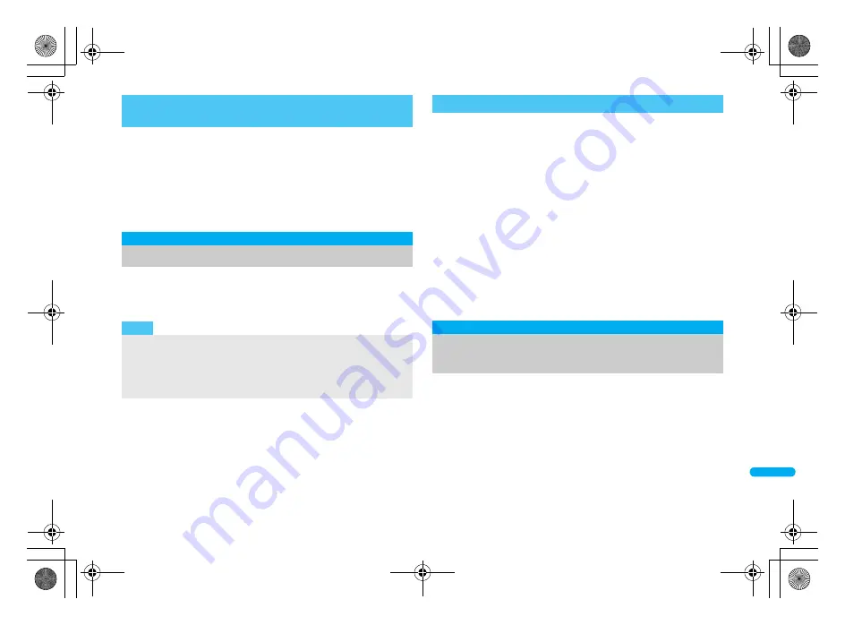 Docomo FOMA SH906i Instruction Manual Download Page 455