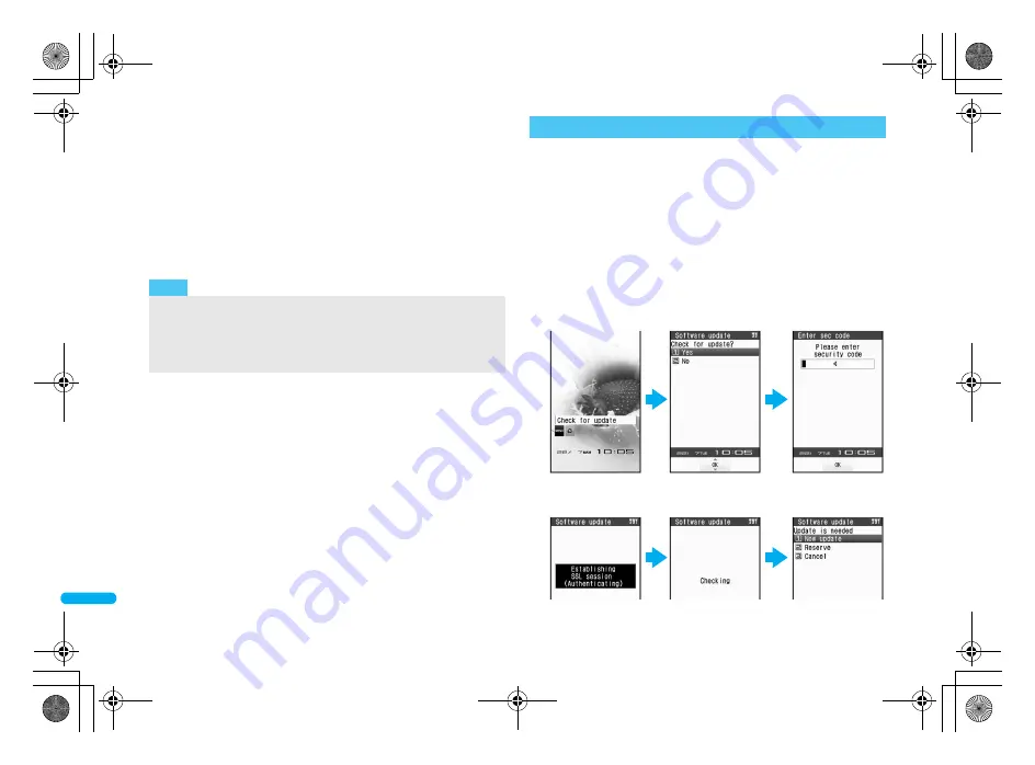 Docomo FOMA SH906i Instruction Manual Download Page 508