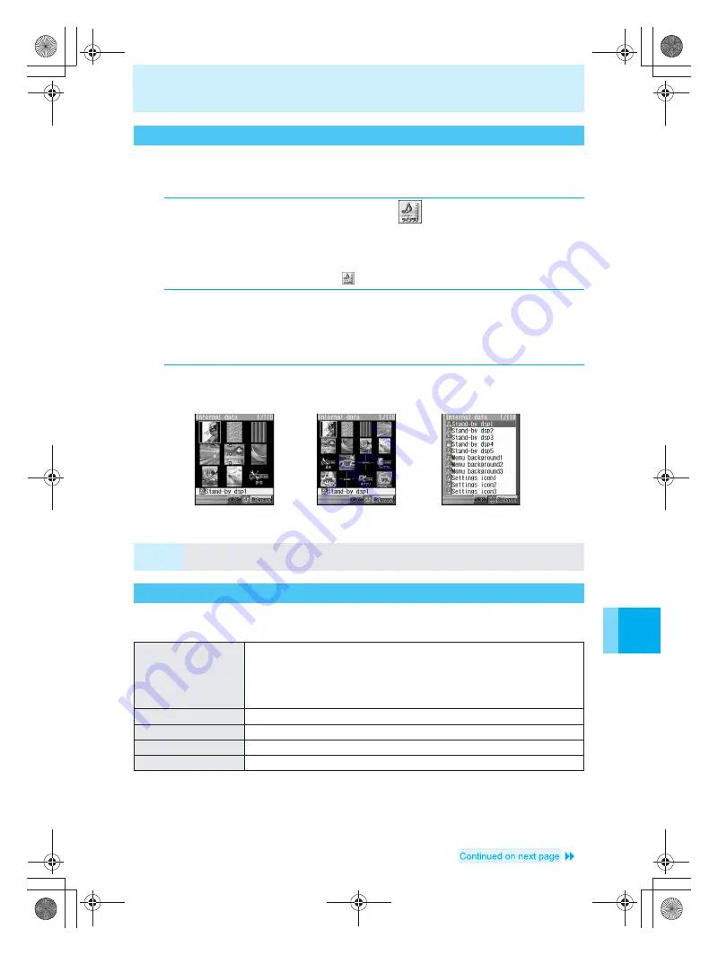 Docomo mova SH506iC Скачать руководство пользователя страница 155