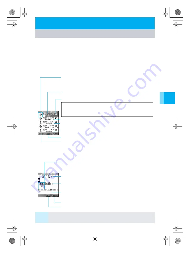 Docomo mova SH506iC Скачать руководство пользователя страница 343