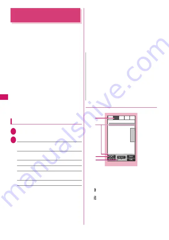 Docomo N-03A Instruction Manual Download Page 190