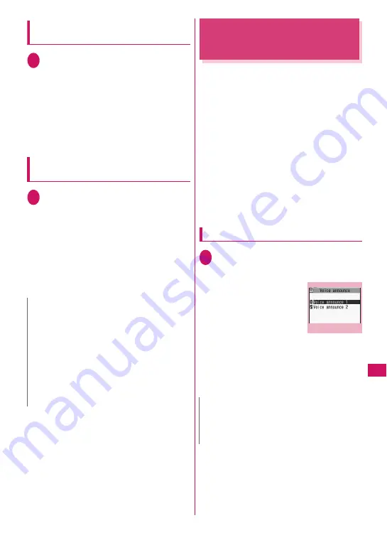 Docomo N-03A Instruction Manual Download Page 323