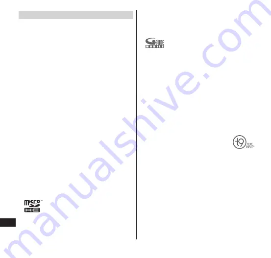 Docomo Next N-04D Instruction Manual Download Page 196