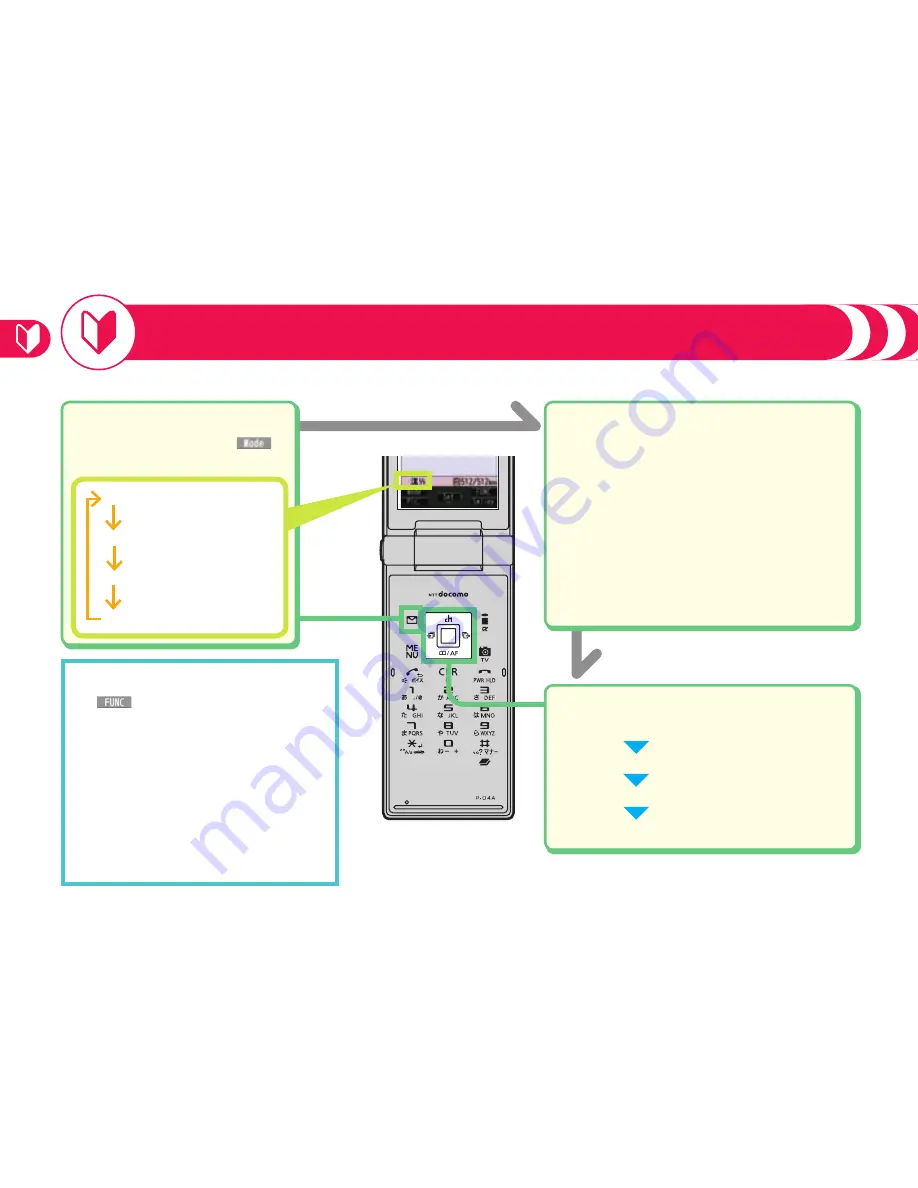 Docomo P-04A Instruction Manual Download Page 36