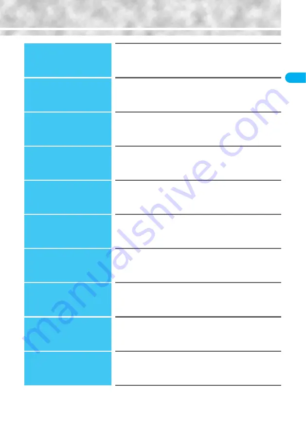 Docomo prosolid II foma P851i Manual Download Page 9