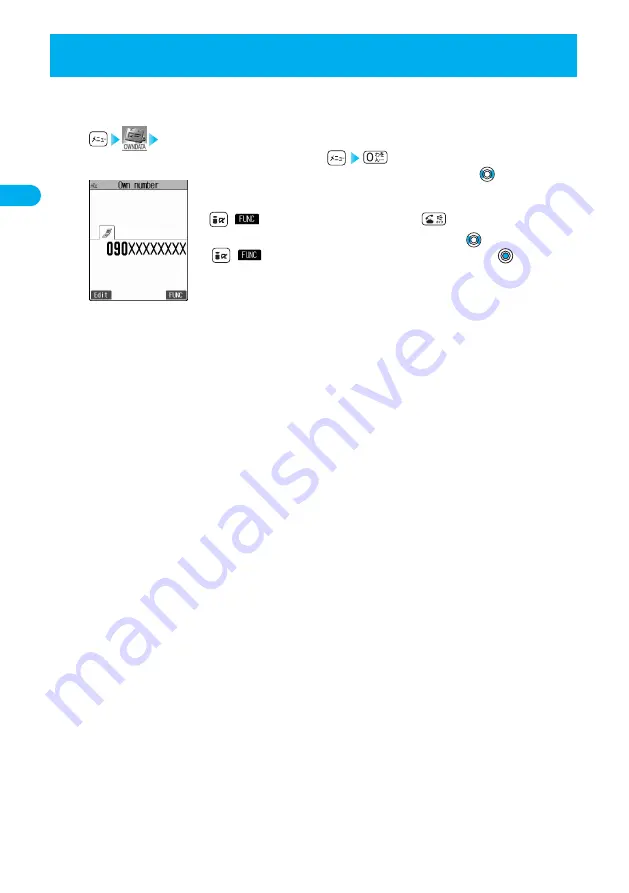 Docomo prosolid II foma P851i Manual Download Page 52