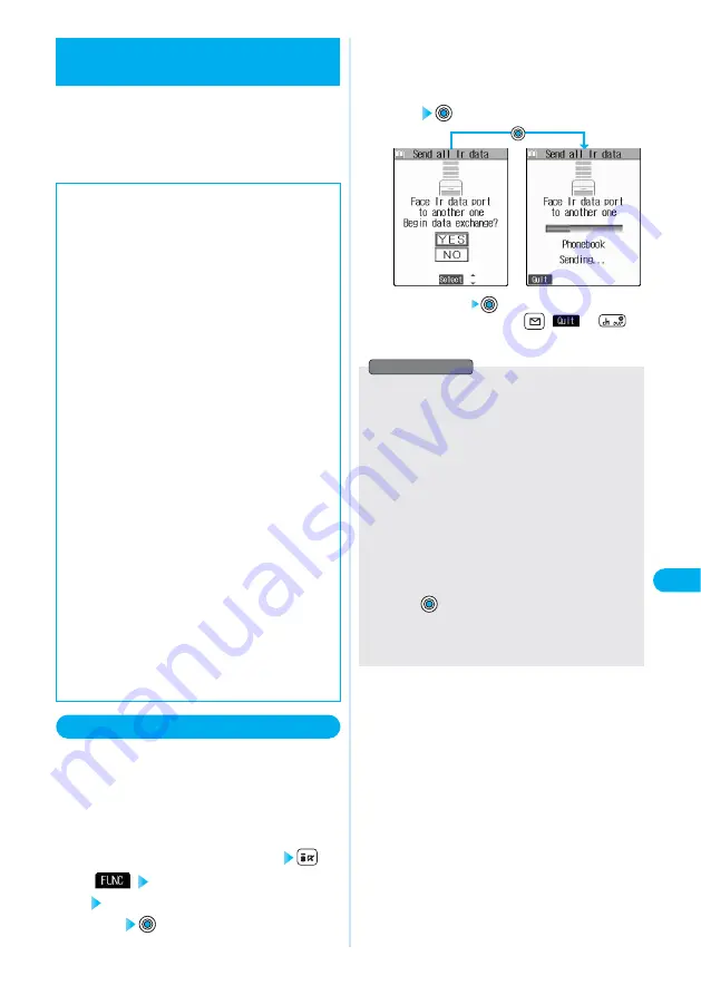 Docomo prosolid II foma P851i Manual Download Page 333