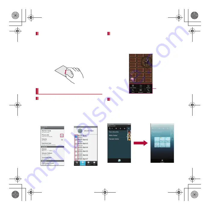 Docomo Q-port.Phone SH-04D Instruction Manual Download Page 42