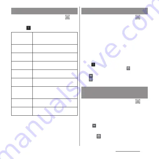 Docomo SO-01E Instruction Manual Download Page 106