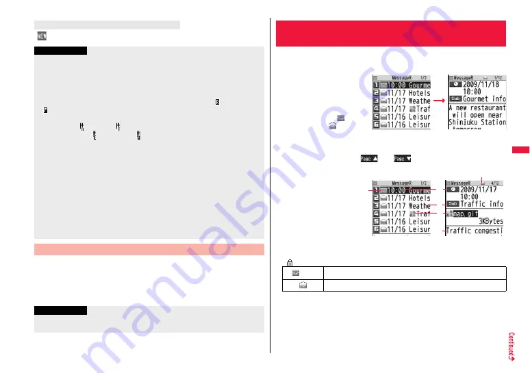 Docomo Style P-06A Instruction Manual Download Page 219