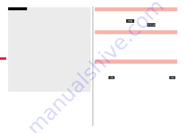 Docomo Style P-06A Instruction Manual Download Page 246