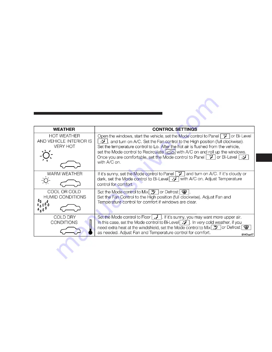 Dodge 2005 JR41 Stratus Owner'S Manual Download Page 131