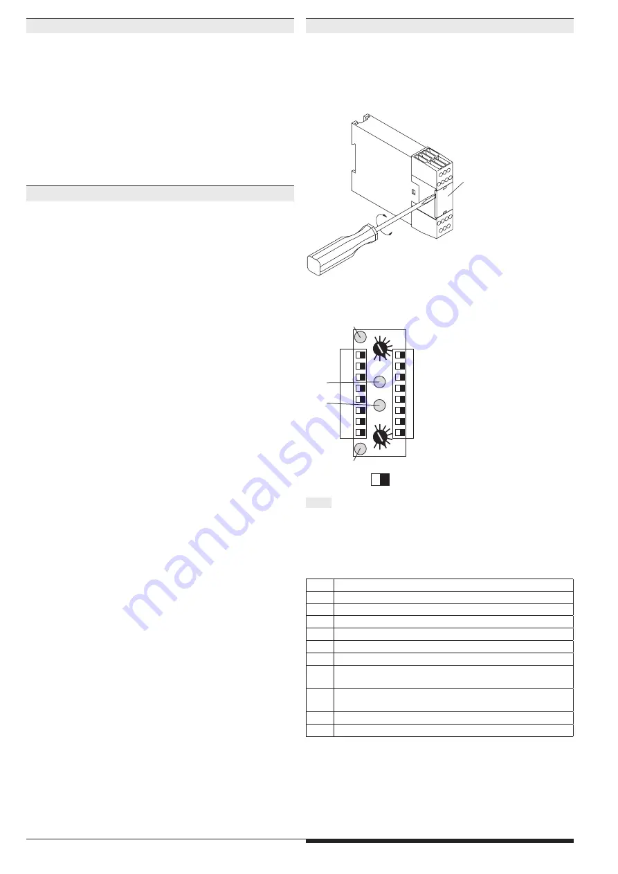 DOLD 0055530 Operating Instructions Manual Download Page 6