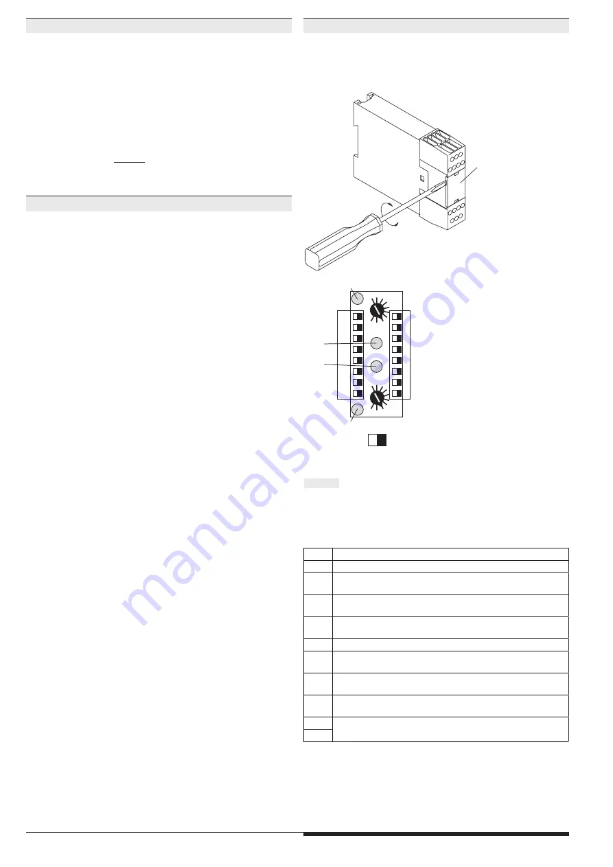 DOLD BG 5914.08 0 Series Operating Instructions Manual Download Page 2