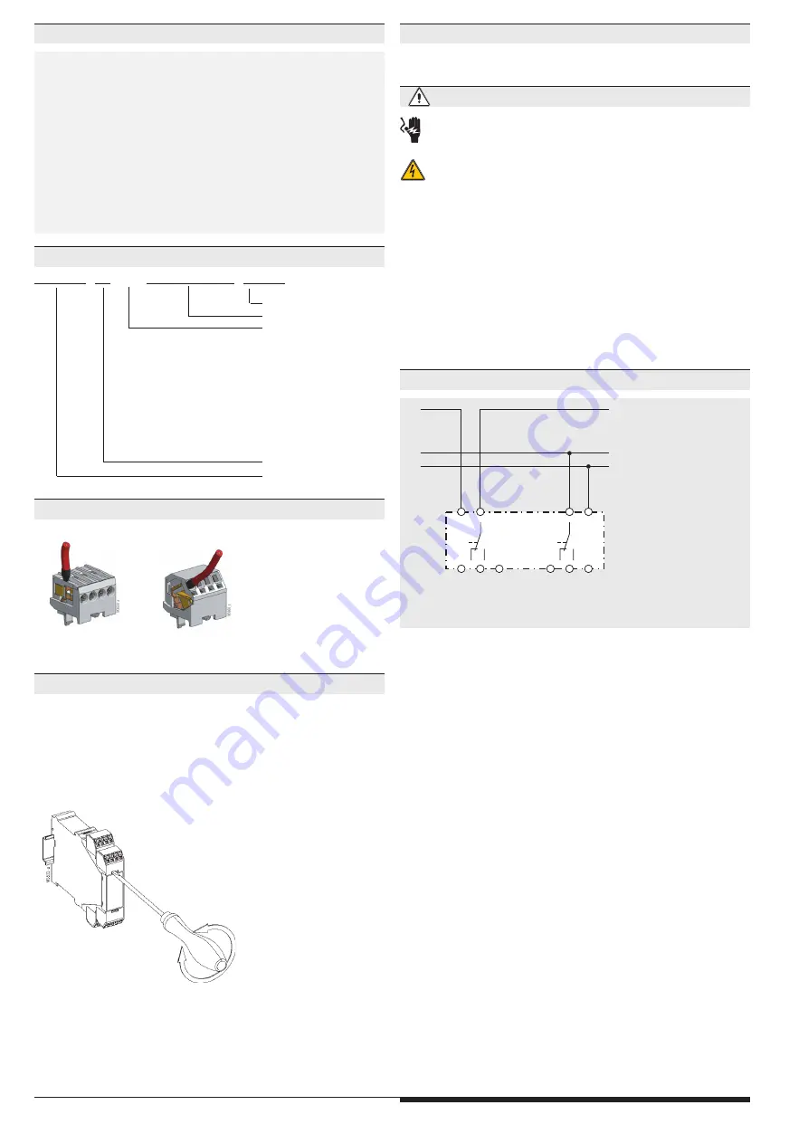 DOLD MK 9063N Translation Of The Original Instructions Download Page 6