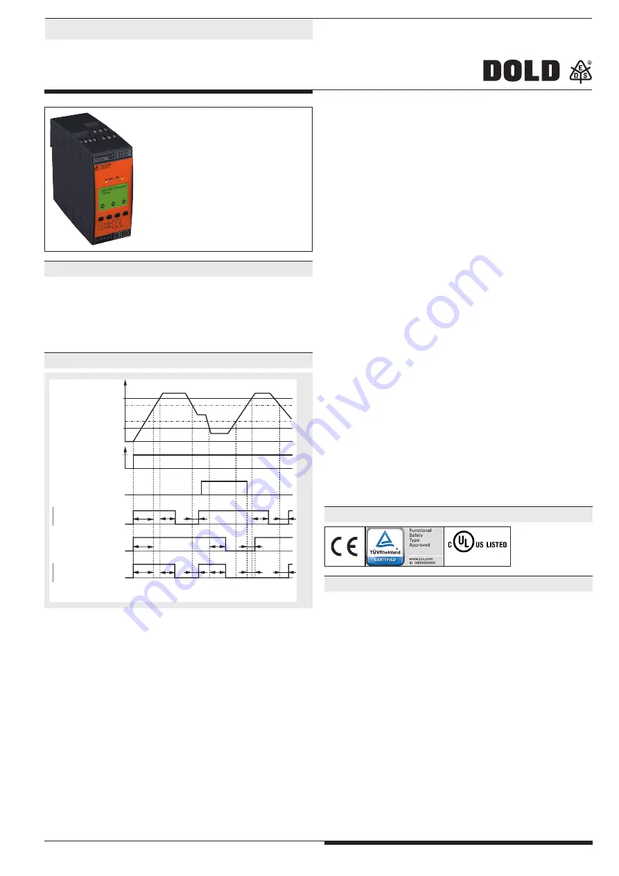 DOLD SAFEMASTER S UH 6932 Operating Instructions Manual Download Page 5