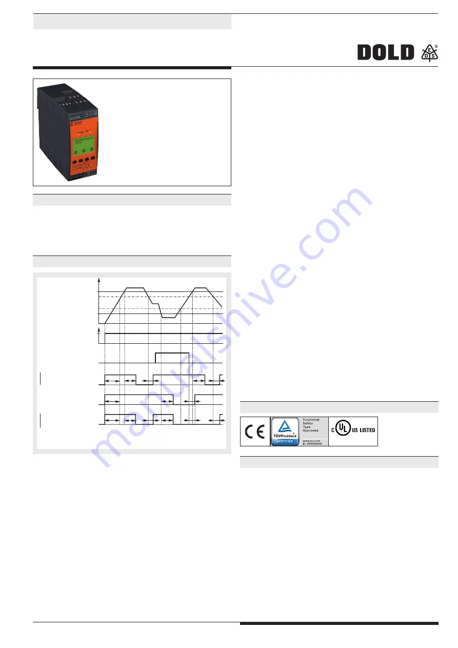 DOLD SAFEMASTER S UH 6932 Operating Instructions Manual Download Page 33