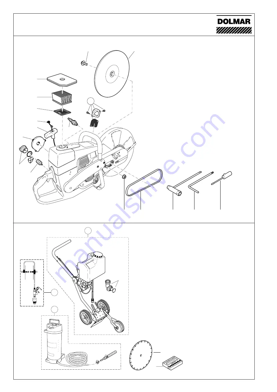 Dolmar PC-6412 HappyStart Instruction And Safety Manual Download Page 28