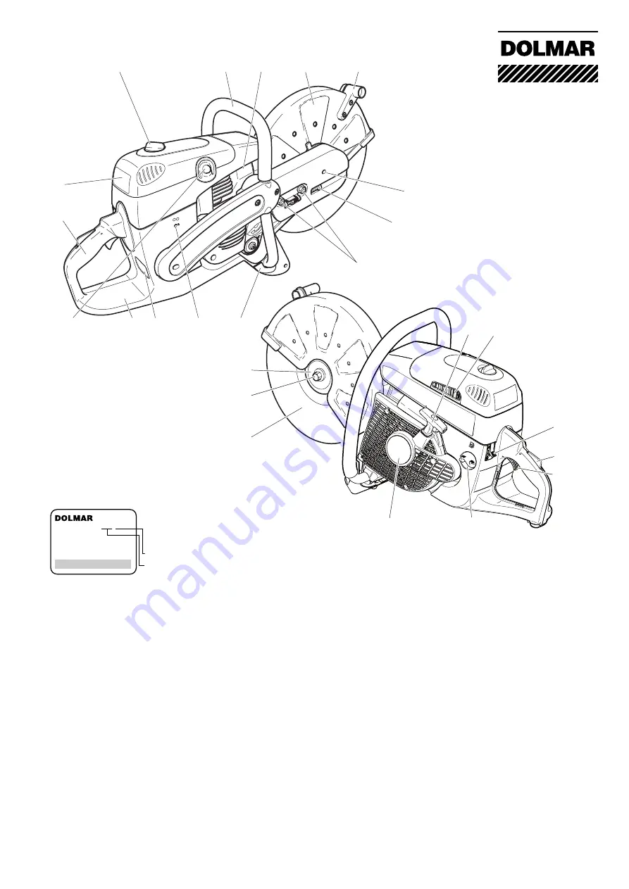 Dolmar PC-6530 Instruction and safety Скачать руководство пользователя страница 13