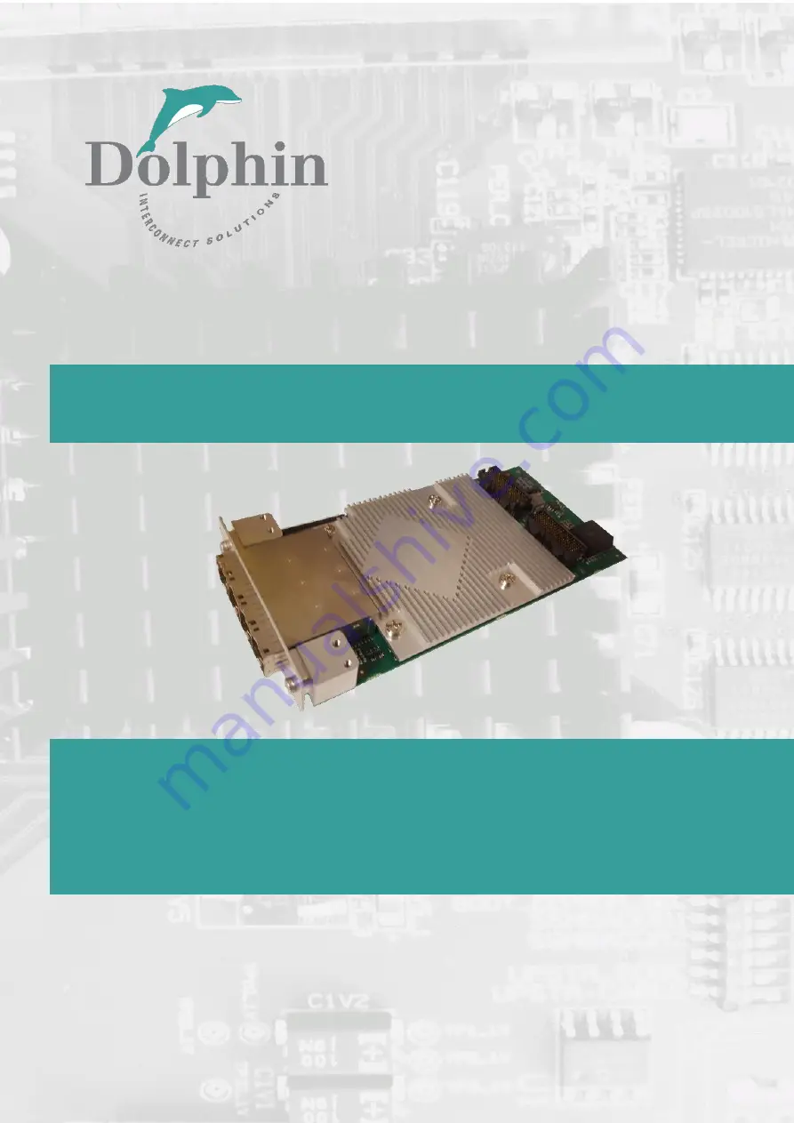 Dolphin PXH822 Manual Download Page 1