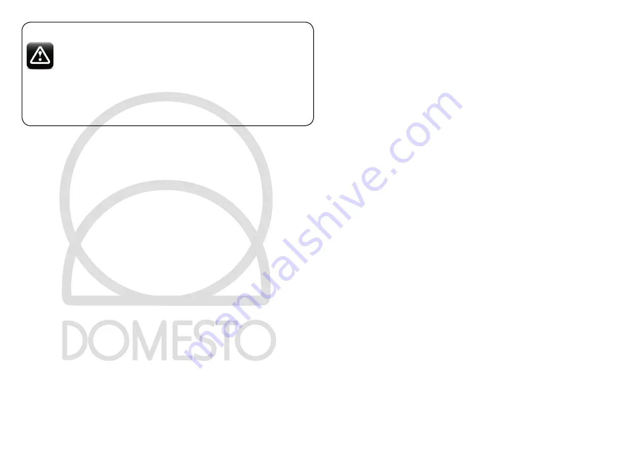 Domesto COMBI 205 User Manual Download Page 16