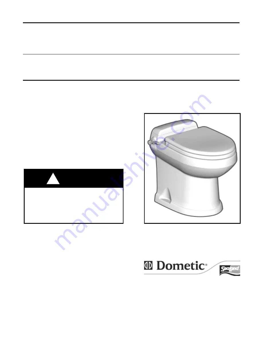 Dometic CONCERTO 3210 Installation And Operation Instructions Manual Download Page 1