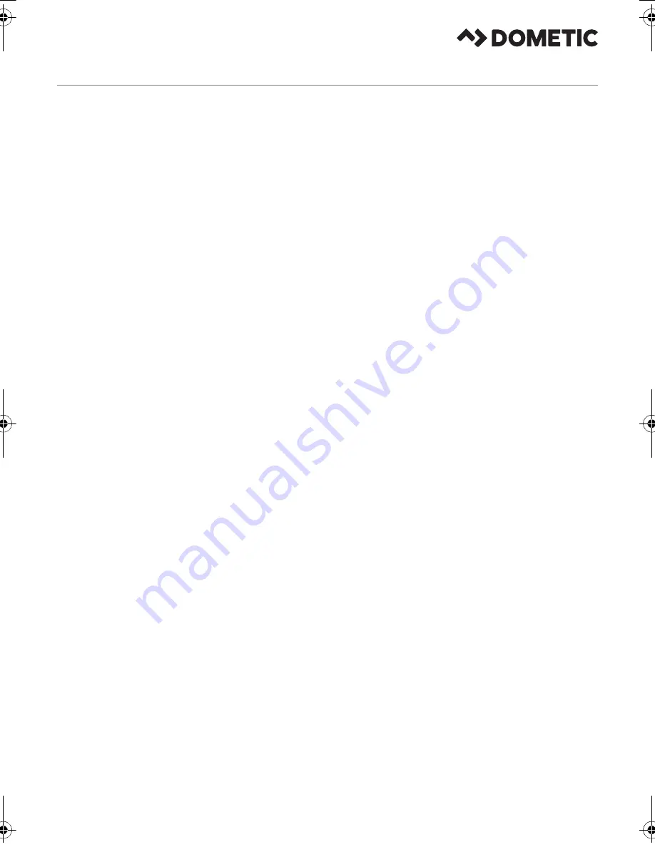 Dometic COOLMATIC CRP40 Operating Manual Download Page 76