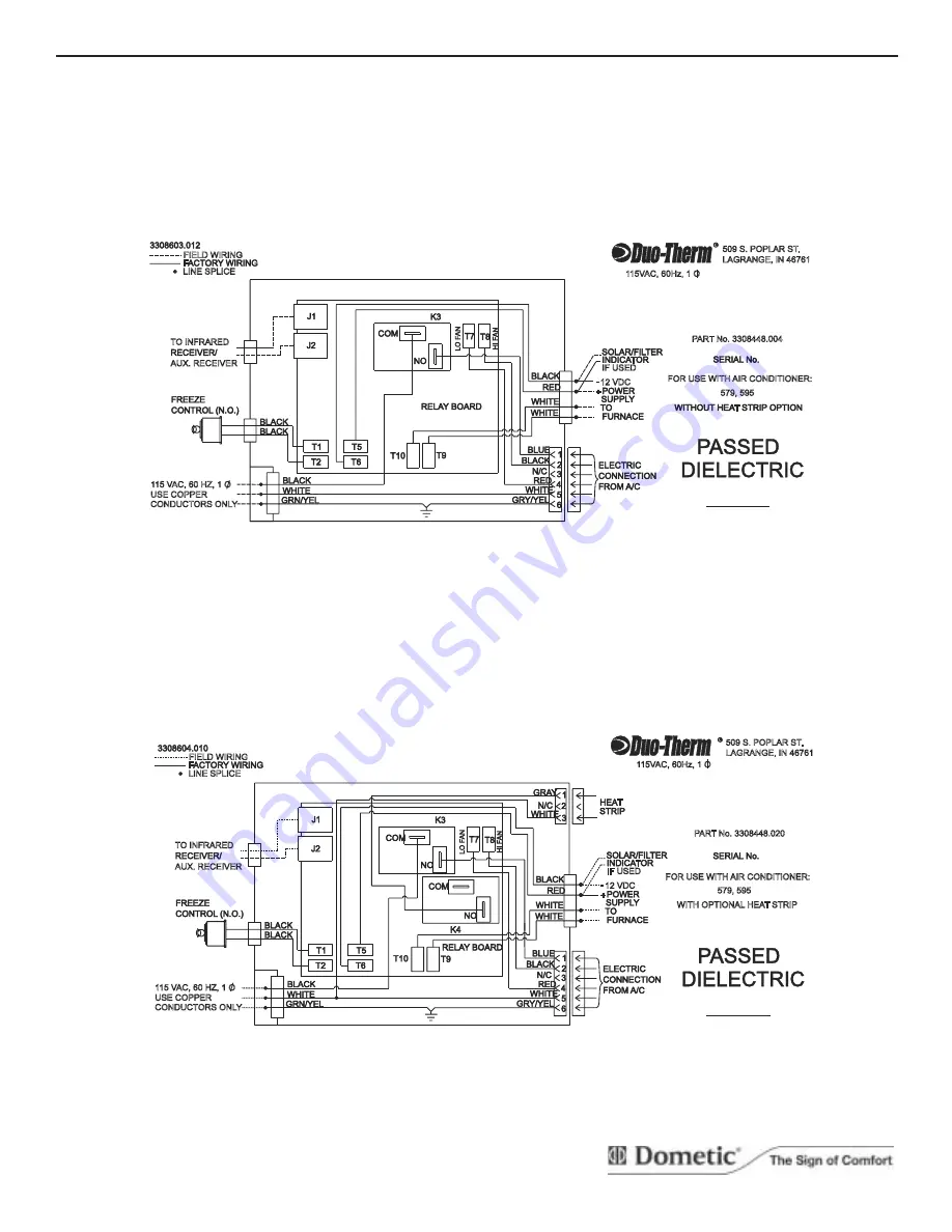 Dometic Duo-Therm 3308417.009 Installation Instructions Manual Download Page 17